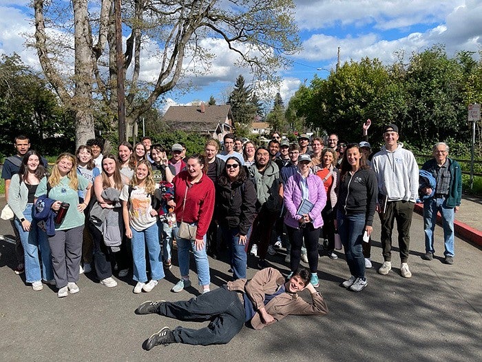 Bicycle Planning Site Visit Group Photo