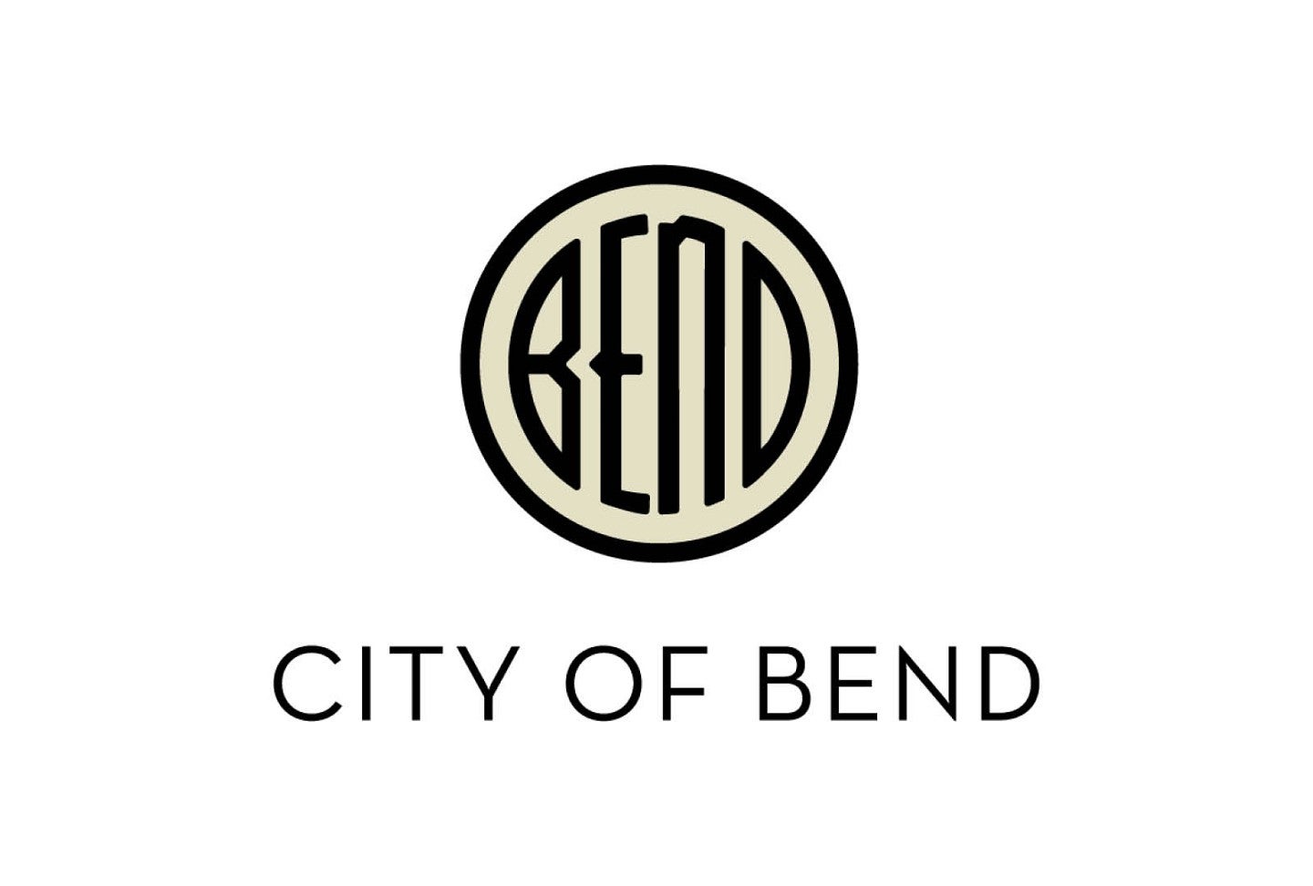 City of Bend logo with circle that reads Bend inside