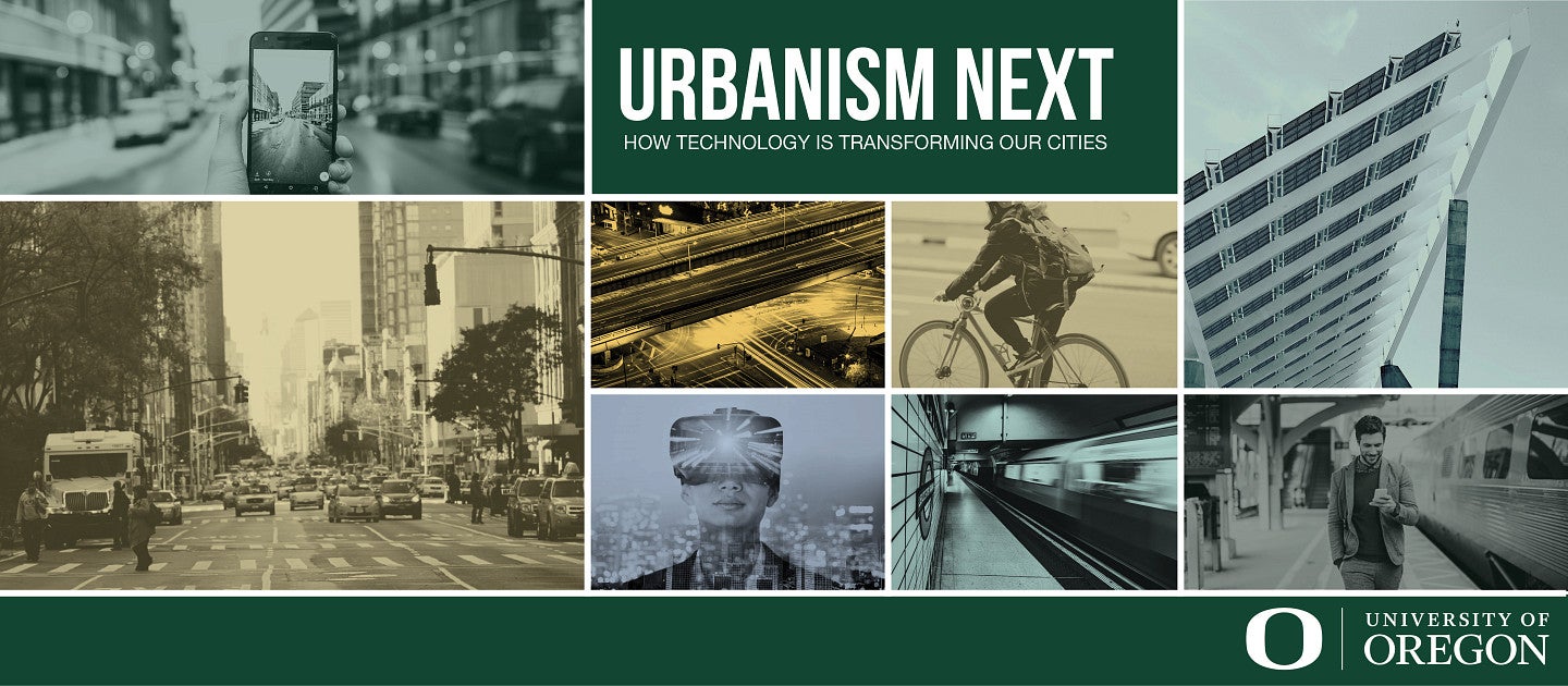 Urbanism next header: "How technology is transforming our cities"